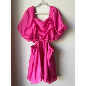 NEW Puffy Barbie Bubble Dress Size 2X Colorful Bright Statement Regency